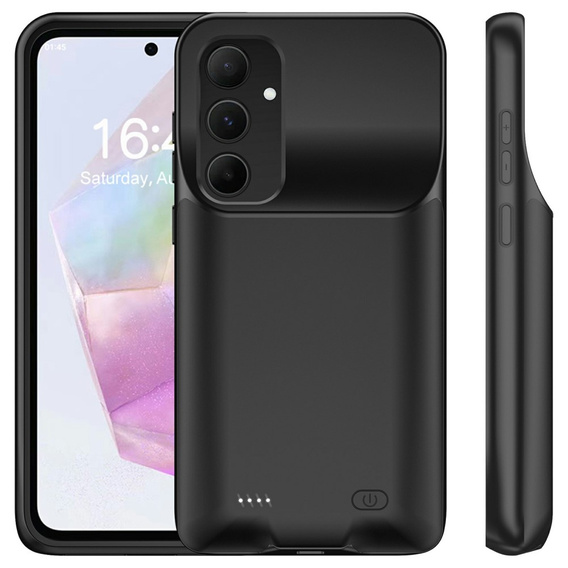 Pouzdro s 10000mAh baterií pro Samsung Galaxy A34 5G, černé