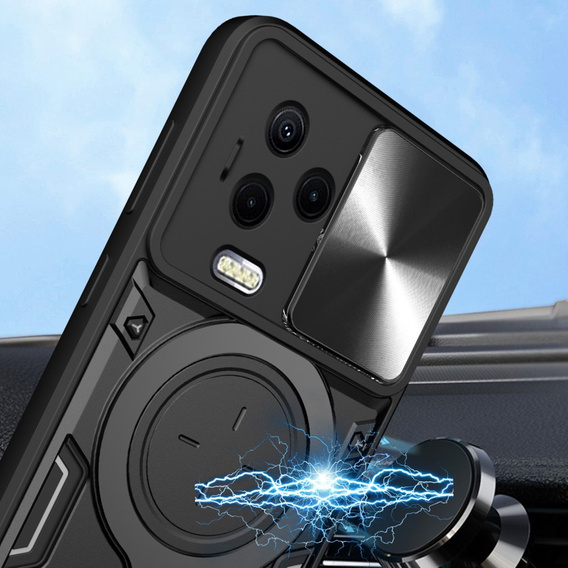 Pancéřové pouzdro pro Infinix Note 12 2023, CamShield Slide, černé