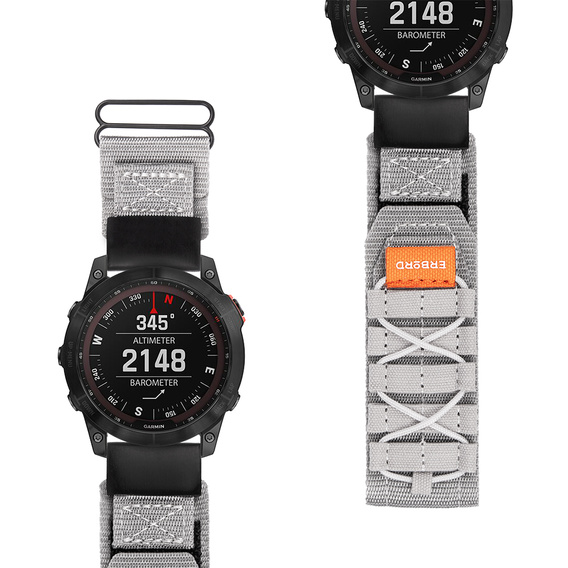 ERBORD Runner Quickfit Nylonový řemínek pro Garmin Fenix 5/6/6 PRO/7 Forerunner 965/955/945