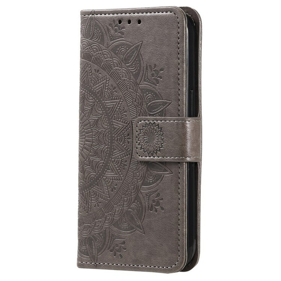 Klopové pouzdro pro Samsung Galaxy A55 5G, Mandala Flower, zelené