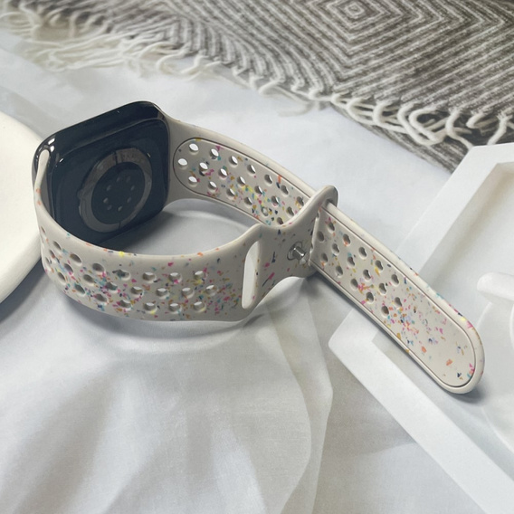 Silikonový řemínek pro Apple Watch 1/2/3/4/5/6/7/8/9/10/SE/Ultra/Ultra 2 42/44/45/49MM