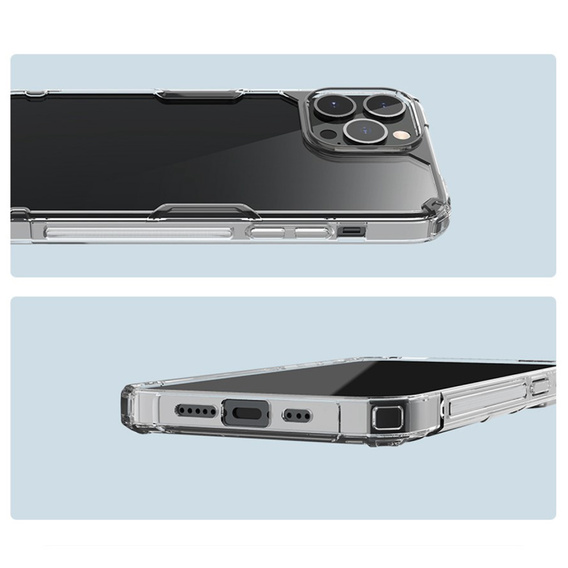Pouzdro NILLKIN pro iPhone 14 Pro Max, Nature TPU, průhledné