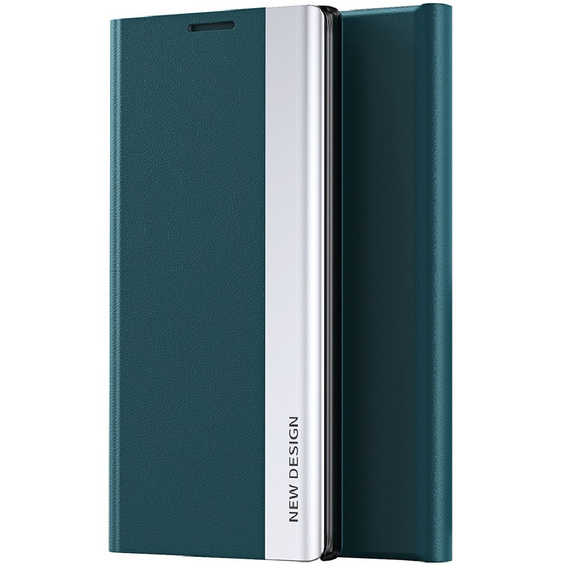Klopové pouzdro pro Samsung Galaxy S23 Ultra, Side Magnetic, zelené