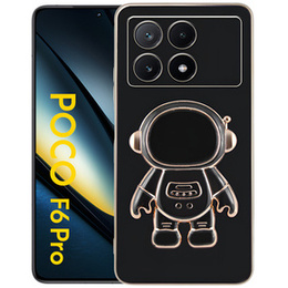 Pouzdro pro Xiaomi Poco F6 Pro, Astronaut, černé