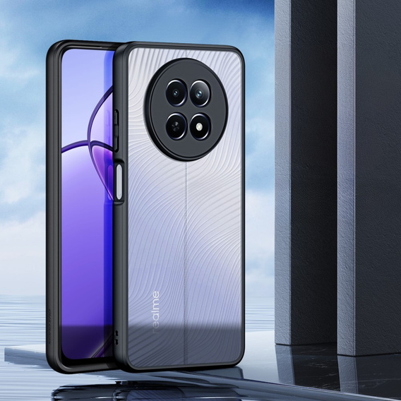 Pouzdro DuxDucis pro Realme 12, Aimo case, transparentní / černé