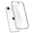 Pouzdro Spigen pro iPhone 16E, Ultra Hybrid, průhledné + 9H tvrzené sklo