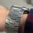 Náramek pro Apple Watch 1/2/3/4/5/6/7/8/9/SE/ULTRA/ULTRA 2 42/44/45/49MM, titanový