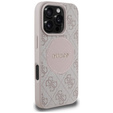 Pouzdro Guess 4G Circle s klasickým logem, pro MagSafe pro iPhone 16 Pro Max
