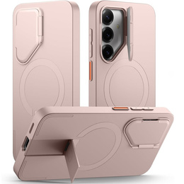 Pouzdro pro Samsung Galaxy S25+ Plus, Suritch Shockproof, pro MagSafe, růžové