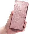Klopové pouzdro pro Oppo Reno 11F 5G, Mandala, růžové rose gold