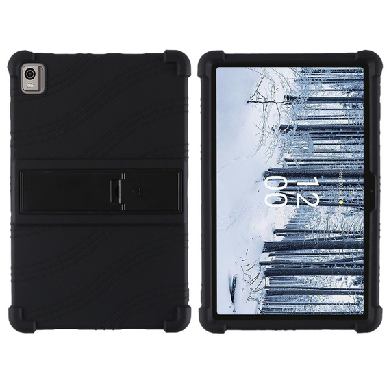 Silikonový obal pro Nokia T21, Impact, pancéřovaný, černé