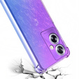 Pouzdro pro Oppo A79 5G, Gradient Dropproof, Fialová / modrá