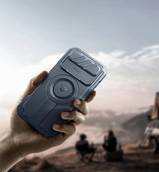 Pancéřové pouzdro Dexnor se stojánkem a spouští fotoaparátu, pro MagSafe pro iPhone Air