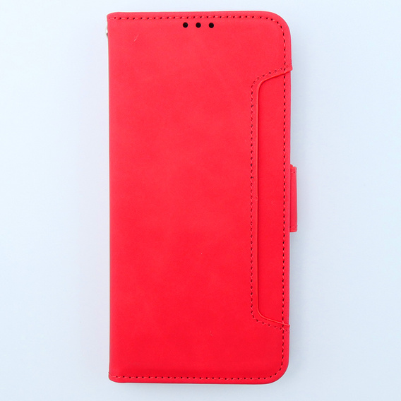 Klopové pouzdro pro Xiaomi 13T / 13T Pro, Card Slot, červené