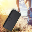 Klopové pouzdro pro Samsung Galaxy M55 5G, Wallet Smart Magnet, černé