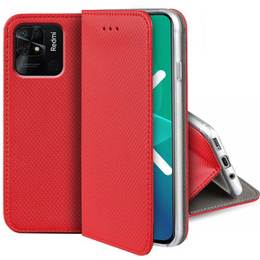 Klopové pouzdro pro Xiaomi Redmi 10C, Wallet Smart Magnet, modré