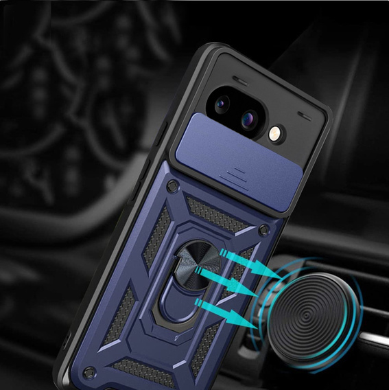 Pouzdro pro Google Pixel 9A, CamShield Slide, modré