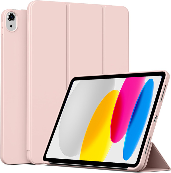 Pouzdro pro iPad 10.9" 2022 (10 gen.), Smartcase, růžové