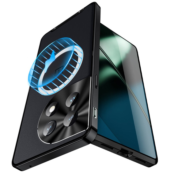 Ochranné pouzdro na fotoaparát pro OnePlus 12 5G, CamShield MagSafe, transparentní / černé