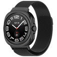 Milánský náramek pro Samsung Galaxy Watch Ultra 47mm (2025 / 2024), černý