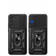 Pouzdro pro Samsung Galaxy A14 4G/5G, CamShield Slide, černé