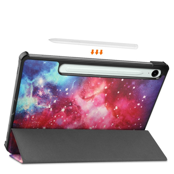 Pouzdro pro Samsung Galaxy Tab S10 Lite / S10 FE / S9 FE, s klopou, galaxy