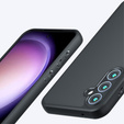 Pouzdro pro Samsung Galaxy A55 5G, Fusion Hybrid, s ochranou fotoaparátu, transparentní / černé