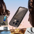 Vodotěsné pouzdro IP68 pro Xiaomi Redmi Note 13 Pro 5G, Redpepper, černé