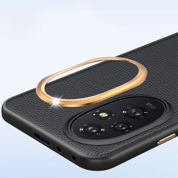 Kožené pouzdro pro Honor 200 Pro 5G, leather hybrid, černé