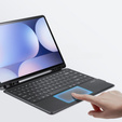 Pouzdro s klávesnicí pro Samsung Galaxy Tab S8 Ultra / S9 Ultra / S10 Ultra, Dux Ducis DK Series, černé
