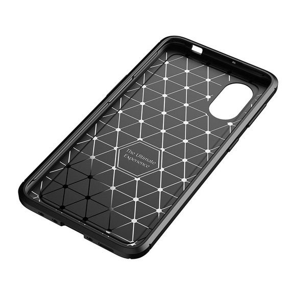 Pouzdro pro Samsung Galaxy Xcover 5, Carbon Gel, černé