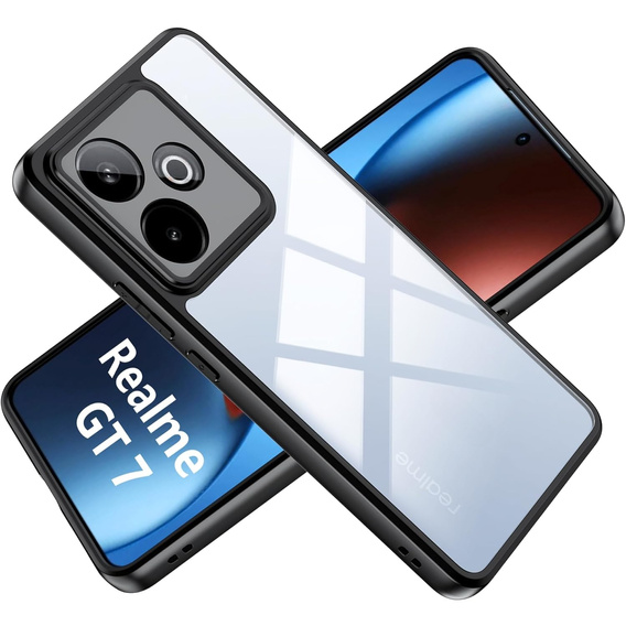 Pouzdro pro Realme GT 7 / 7T, Fusion Hybrid, průhledné