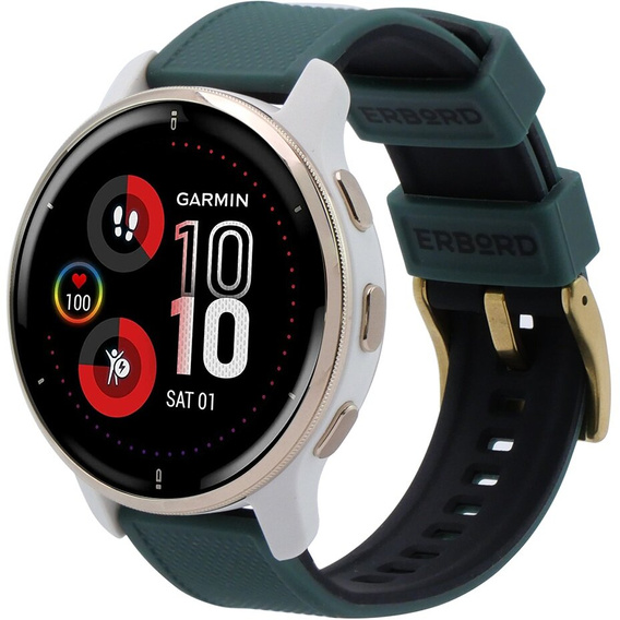 ERBORD Univerzální 20mm silikonový řemínek