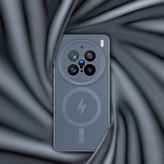 Pouzdro pro Vivo X200 Pro 5G, MagSafe, stříbrné,