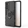 Pouzdro pro Realme GT Explorer Master, Kickstand Ring, černé