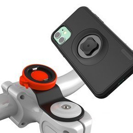 Kryt na kolo + ochranné pouzdro pro iPhone 11 (6,1") – držák s aretačním systémem