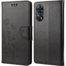 Klopové pouzdro pro Oppo Reno8 T 4G, Mandala Flower, černé