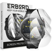 3x ERBORD Hydrogelová fólie pro Huawei Watch GT 5 Pro 46mm