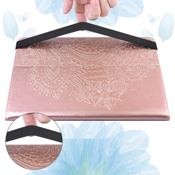 Pouzdro s klopou pro Xiaomi Redmi Pad SE 11", flower, růžové