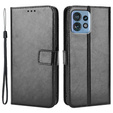 Klopové pouzdro pro Motorola Edge 40 Pro, Wallet, černé