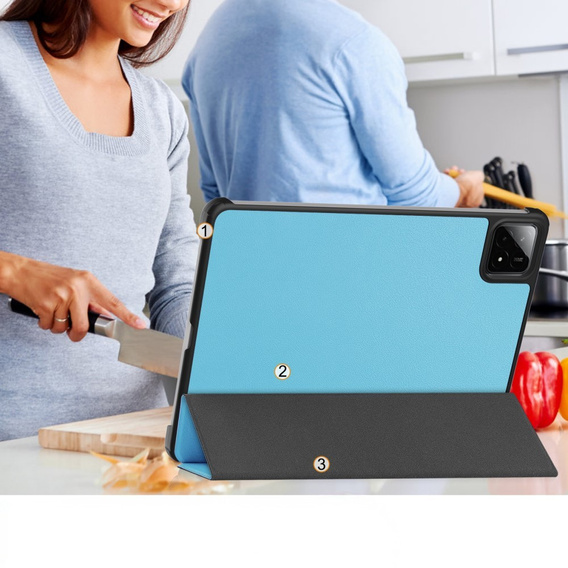 Pouzdro pro Xiaomi Pad 7 / 7 Pro, Smartcase, modré