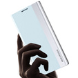 Klopové pouzdro pro Samsung Galaxy M33 5G, Side Magnetic, světle modré
