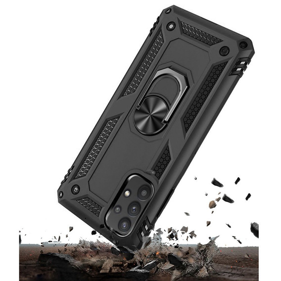 Pancéřové pouzdro pro Samsung Galaxy A72 5G, Nox Case Ring, modré