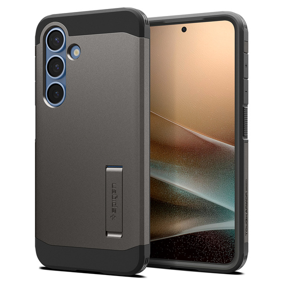 Pouzdro Spigen Tough Armor Mag Gunmetal pro Samsung Galaxy S25