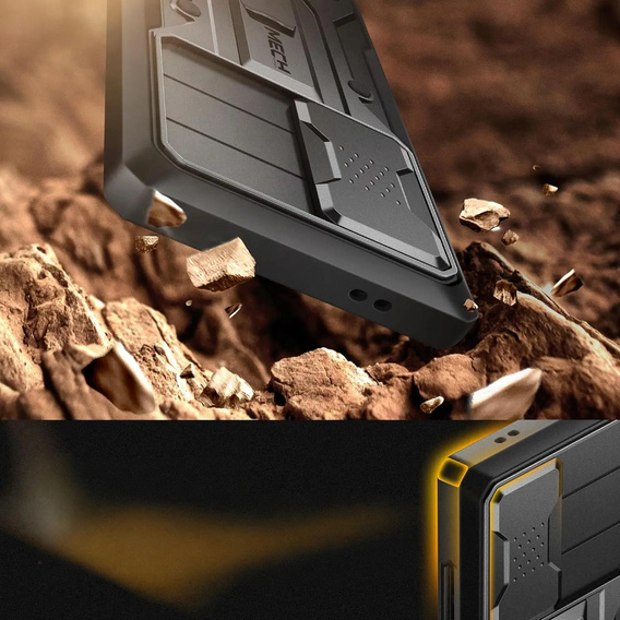 Odolné pouzdro pro Samsung Galaxy S25 Ultra – Tongate MECH Series Clip, černé