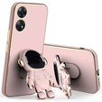 Pouzdro pro Oppo Reno8 T, Astronaut, růžové
