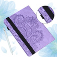 Pouzdro s klopou pro Xiaomi Redmi Pad SE 11", flower, fialové