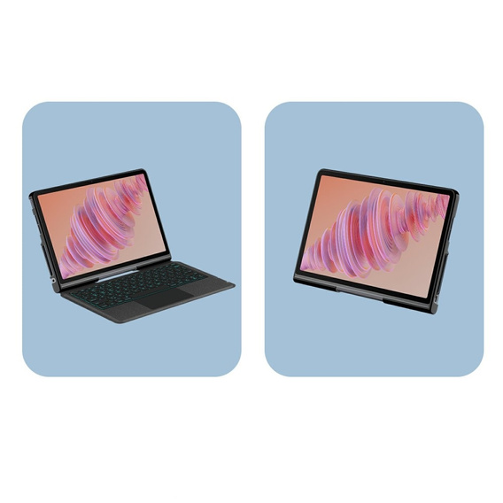 Pouzdro + klávesnice Lenovo Tab Plus, černé