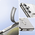 Pouzdro pro Samsung Galaxy S24+ Plus, Electro MagSafe, stříbrné + sklo na displej
