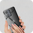Pouzdro pro Motorola Edge 40 Neo, Dropproof, průhledné